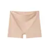 Ropa interior de pierna recta Capa base Pantalones cortos de seguridad Algodón puro en la entrepierna para mujer Boxer de pierna recta Anti-exposición Pantalones cortos de seguridad tipo Boxer de verano