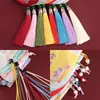 Nuevo Sachet Colgante del Festival del Bote del Dragón con Incienso de Artemisa Repelente de Mosquitos, Bolsa Vacía de Estilo Antiguo, Bolsa de la Suerte, Bolsa de Brocado para Guardar Joyas, Regalo