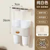 Dispensador de copos descartáveis, dispositivo de armazenamento de copos montado na parede, prateleira de armazenamento ao lado do bebedouro, porta-copos de papel de alta qualidade