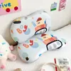 Almohada Infantil de Espuma Viscoelástica de Dibujos Animados Protección del Cuello Rebote Lento Bebé Estudiante de Jardín de Infancia Forma de Animal Lindo Lavable