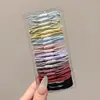 Elástico de cabelo altamente elástico e durável 2026, espessado e reforçado, adequado para rabos de cavalo altos e coques, moderno e versátil, acessório de cabelo popular online
