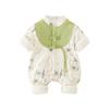 Ropa de Bebé Otoño e Invierno Nuevo Mono Delgado de Algodón para Niños y Niñas Bebé Estilo Chino Acolchado de Algodón Grueso Ropa de Kayak para Escalar Fuera del Camino