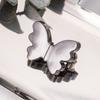 Fivela Magnética para Cortina em Forma de Borboleta Fivela para Cortina Fivela de Fechamento Removível Anti-Vazamento de Luz Ímã Botão Metálico Fivela