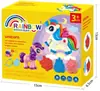 Plastilina Educativa de Colores para Niños Arcilla Ligera Juguetes para Bebés 6 Colores 8 Colores 12 Colores 24 Colores Cubo de Almacenamiento de Arcilla