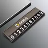 Adecuado para Smart Fortwo Smart Four Elf Placa de Teléfono de Estacionamiento Temporal Placa de Teléfono de Coche en Movimiento