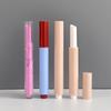 Material de Embalagem de Tubo de Batom Tipo Pressão, Tubo Vazio de Batom Caneta Sólida para Brilho Labial, Tubo de Batom Redondo, Versão Popular Coreana
