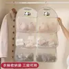 Bolsa de armazenamento para pendurar na porta, bolsa de rede para armazenamento de diversos, roupa íntima, meias, bolsa de armazenamento para guarda-roupa, artefato de armazenamento, atacado