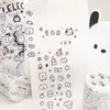 Poesia Açucarada Fita de Desperdício Linha de Arte Série Loja Ins Fofo Diário Material DIY Adesivos Decorativos Reutilizáveis 6 Estilos