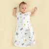 Saco de dormir de algodón para bebé, Chaleco para bebé, Transpirable, Sin mangas para recién nacidos, Adecuado para todas las estaciones, Transfronterizo, Protección del vientre, Ligero y transpirable para bebés y niños