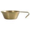 Tazón Sierra de Acero Inoxidable 304 para Exteriores, Utensilio de Cocina Portátil Duradero para Camping, Tazón con Asa, Múltiples Estilos Disponibles, Al por Mayor en Stock