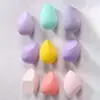 Esponja de Maquillaje Esférica de Doble Uso Seco y Húmedo Sin Látex al por Mayor Que No Absorbe la Base, Delicada y Fácil de Aplicar Base Líquida