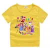Conjunto de Camiseta de Manga Corta Redonda y Shorts de Verano para Niños 2026 Estilo Coreano Casual Absorbente de Sudor Color Caramelo Sudadera para Bebé