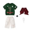 Roupas de Moda Hip-Hop Verão Infantil Rua Americana Meninos Hip-Hop Meninas Frescas Manga Curta Roupas Hiphop Infantis