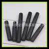 Botella pequeña de spray negra de 5 ml 10 ml botella de spray para desinfectante de manos pluma de perfume embotellada botella de spray de líquido negro de 5 ml