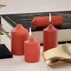 Amapola DIY Resina de Cristal Espejo de Velas Forma de Cono Cilíndrico Molde de Silicona Fabricante Mayorista