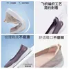 Zapatos Nuevos Transfronterizos para Mujer, Zapatos Planos sin Cordones tipo Mocasín para Mamá, Calcetines Antideslizantes de Suela Blanda para Personas de Mediana Edad y Mayores, Zapatos Casuales para Exteriores para Mujer