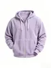 Chaqueta con capucha y cremallera de manga larga de pana para otoño e invierno, estilo europeo y americano, para hombre, casual, holgada, ropa para hombre, sudadera con capucha