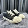 Zapatos Ro Otoño e Invierno 2023 para Hombre Versátiles Cordones Gruesos Cuero Suela Gruesa Caña Baja Zapatos Casuales Tenis de Punta Redonda