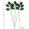 Popular Folha de Eucalipto Artificial Única Transfronteiriça Decoração de Arranjo de Flores para Casamento Folha Verde Falsa Acessórios de Flor de Seda