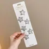 Pinzas para el pelo de estrella para niñas pequeñas, pinzas BB para flequillo lateral que no dañan el pelo, lindas pinzas para flequillo, accesorios para el pelo