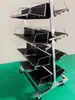 Estante de Material Multicapa, Carrito con Cesta Colgante Desmontable, Carrito Volteador de PCB, Estante Volteador SMT, Carrito para Colocación de Placas de Circuito, Carrito de Almacenamiento