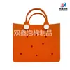Bolsa de Tamanco de Praia Eva em Estoque, Bolsa Tote Grande e Pequena para Armazenamento de Viagem, Bolsa de Tamanco Eva Cartoon Moldada por Injeção