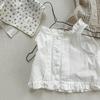 2026 Huzhou Zhili Ropa Infantil Verano Nueva Ropa de Verano para Niñas Estilo Coreano Camisa sin Mangas Camisa Estilo Verano 6213
