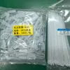 3010 Etiquetas de Identificación de Cables y Alambres Transparentes Marco de Placa de Nombre Etiqueta Colgante Etiqueta de Amarre Marco Marcador Caja de Etiquetas