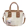 Bolso de Mano de Lujo con Relieve Estilo Coreano Casual de Moda Bolso Cruzado Casual Versátil para Viajes y Uso Diario Diseño de Nicho para Mujeres
