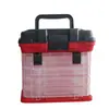 Caja de Almacenamiento Multifuncional Transfronteriza para Señuelos de Pesca en Roca, Caja de Mano con Cajones de 4 Niveles para Accesorios de Señuelos, Caja de Herramientas para Almacenamiento de Equipo de Pesca