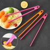 Pegadores de Silicone para Alimentos Pegadores de Churrasco Pegadores de Carne Pegadores para Assar Pão e Bolo Pegadores de Alimentos Utensílios de Cozinha Anti-Escaldante