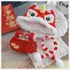 Ropa para Muñeca Dimoo Ropa para Muñeca Diario de Recién Nacido Ropa para Muñeca Juguete de Moda Trajes de Repuesto Colgante de Peluche Lindo Danza del León de Año Nuevo