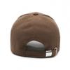 Gorra de béisbol de pana de color liso para otoño e invierno, nueva, informal, sencilla, con letras, lengua de pato, cálida y fría, para hombre y mujer