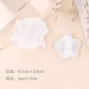 Etiqueta Bordada Accesorios de Ropa Rosa Flor de Ciruelo Etiqueta de Tela Cuenta a Mano DIY Autoadhesivo Parche para Chaqueta Parche de Tela Bordado