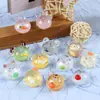 Signos do Zodíaco Luminosos Fofinhos Acessórios de Resina 3D Cola Branca DIY Elásticos de Cabelo Chaveiros Pingentes Enfeites Atacado