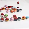 Sino de Natal doces duas cores alta pintura 2,5 cm pequeno sino DIY chaveiro pulseira decorações de Natal