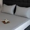 Juego de tres piezas de alfombrilla refrescante de seda helada con cuentas para cachorros Dachshund para verano, alfombrilla refrigerada para niños, alfombrilla suave para dormitorio de estudiantes, lavable a máquina