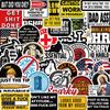 50 Capacete de Segurança 2 Series Graffiti Adesivos DIY Decorativo Telefone Móvel Bagagem Notebook À Prova D' Água Não Violação Adesivos