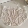 Novo Estilo Cintura Média Renda Vazada Lingerie Infantil Atacado Antibacteriana Sem Costura Macia Confortável Lingerie Sexy Feminina
