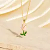 Moda Transfronteriza Accesorios de Flor de Tulipán Collar Estilo Dulce Colgante Pequeño de Flor Fresca Cadena para Suéter Versátil con Temperamento