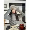 Cuello de mañana [buena calidad] [estilo impulsivo] Terciopelo alemán cuello semi-alto nuevo para mujer otoño manga larga cálido corte ajustado