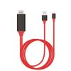 Adequado para Apple iPhone Android Phone Tablet para HDMI HD Video Linha de Dispositivo de Tela Mesma Tela Adaptador Type-c