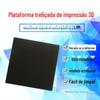 Hosai 3D acessórios impressora treliça placa de vidro quente plataforma filme quadrado fácil de tomar