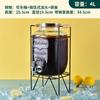 Cubo de Coca-Cola con Grifo, Cubo para Bebidas de Agua Fría, Botella de Vidrio para Vino de Limón, Contenedor para Latas de Jugo, Venta Directa de Fábrica con Estante