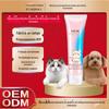 Pasta de dente para animais de estimação Sabores personalizados para cães, gatos e cães Limpeza dentária Cuidados Suprimentos orais Comestíveis Oem Oem