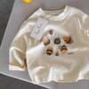 Camiseta de Dibujos Animados para Niños 2026 Primavera y Otoño Nuevo Estilo Tops para Niños Camiseta de Manga Larga para Bebé Camiseta Básica Elegante para Niñas Todo Algodón