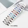 Prendedor de Cabelo bb Preto 2023 Novo Prendedor de Cabelo Pintura Preto Brilhante Fosco Prendedor bb Simples de Cabelo Loja de 2 Reais Joias Acessórios de Cabelo para Mulheres