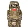 Mochila de Senderismo Grande Mochila de Viaje para Acampar Mochila Deportiva para Exteriores para Hombres Mochila de Gran Capacidad para Viajes y Ciclismo