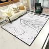 Alfombra de piso con estampado de pintura abstracta de color de Amazon de generación transfronteriza, alfombra para sala de estar, dormitorio, mesa de centro, alfombra antideslizante, venta al por mayor
