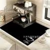 Tapete de Café Estilo Americano Mais Vendido na Fronteira, Tapete Absorvente Antiderrapante de Terra de Diatomáceas para Cozinha Doméstica e Balcão de Bar, Dropshipping Disponível